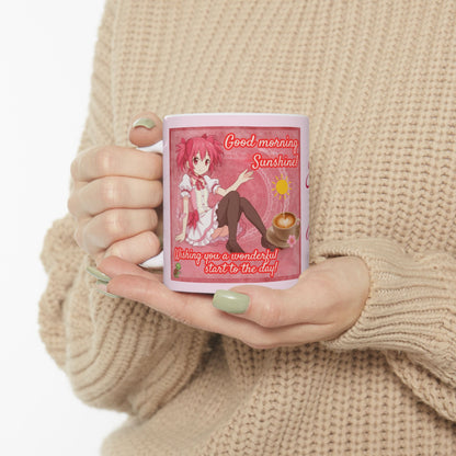 🇺🇸English | Good Morning Anime Mug – Your Sunshine for Every Day