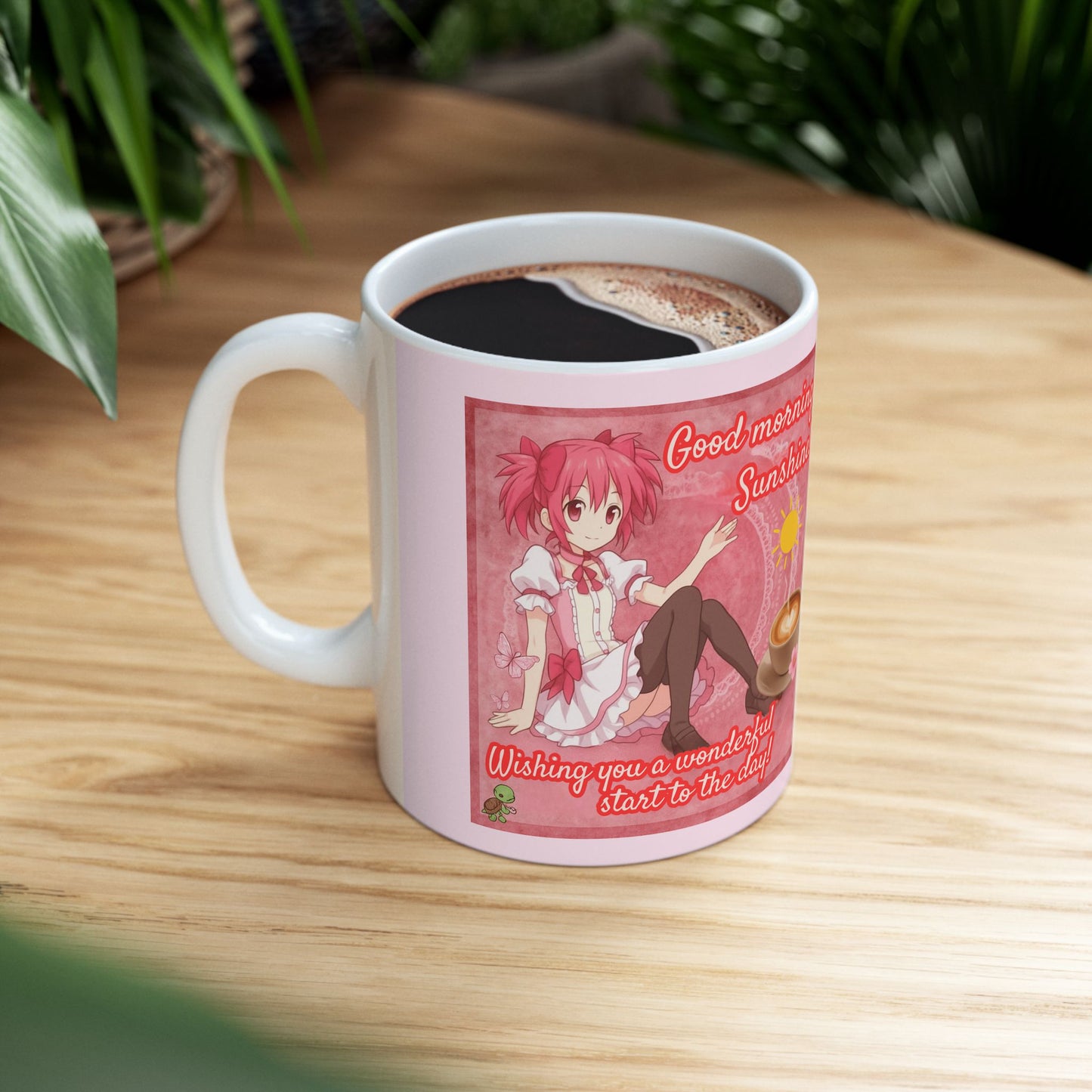 🇺🇸English | Good Morning Anime Mug – Your Sunshine for Every Day